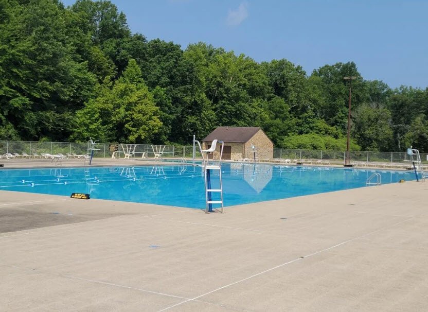Brown County State Park Pool, Indiana, USA